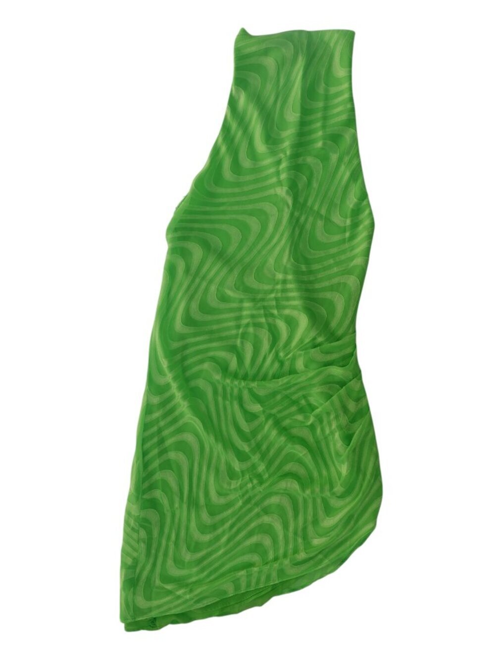Amanda Uprichard Kimball Chain Mini Dress in Green Apple Sleeveless size XS